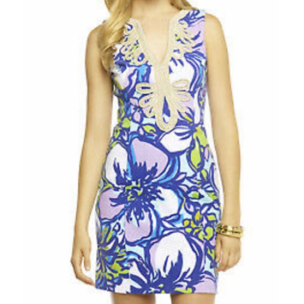 Floral Lilly Pulitzer shift dress